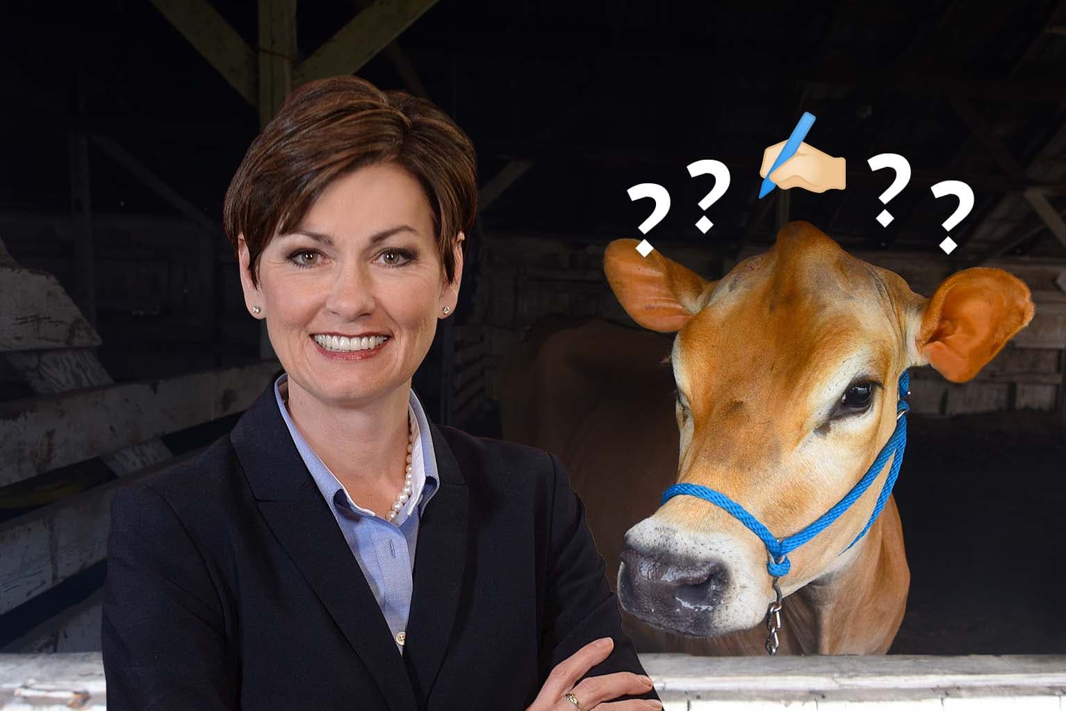 Raw milk reaches Iowa governor’s desk