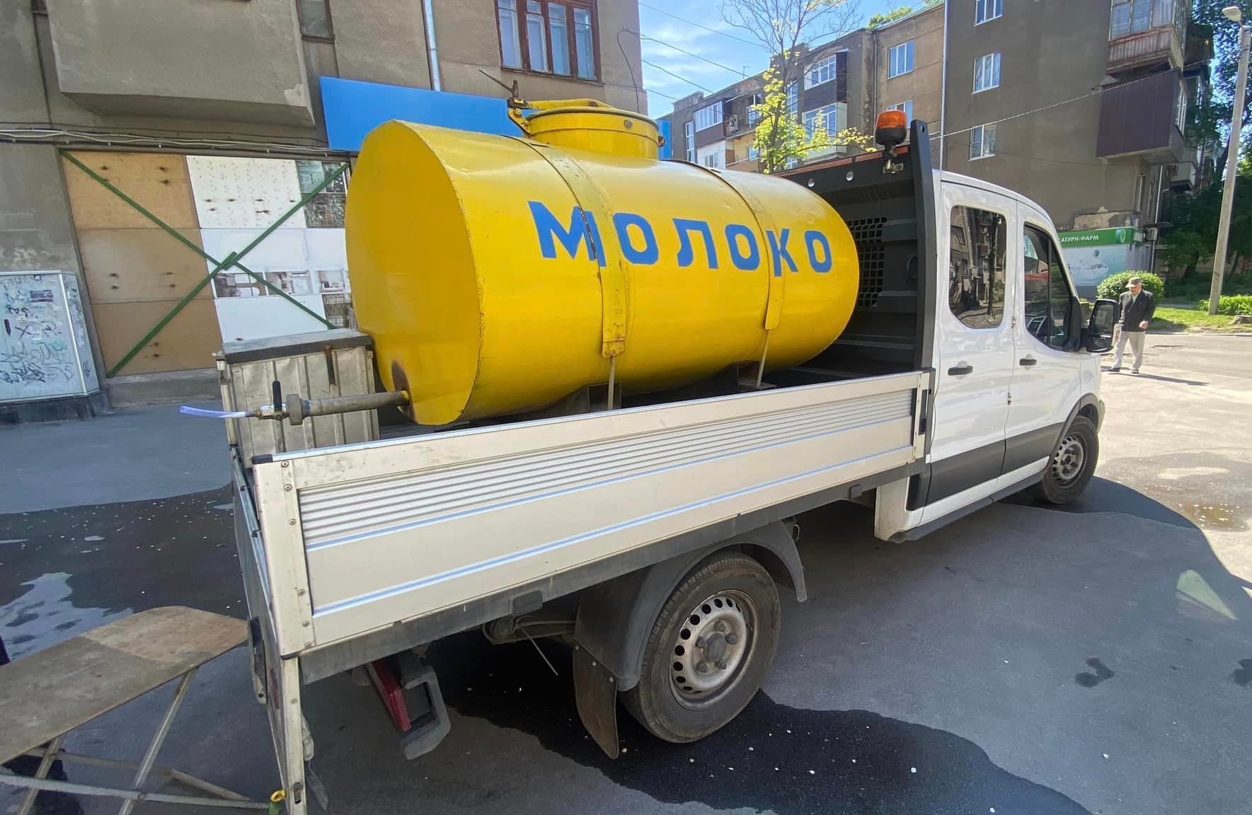 Paul update: raw milk delivery in Ukraine