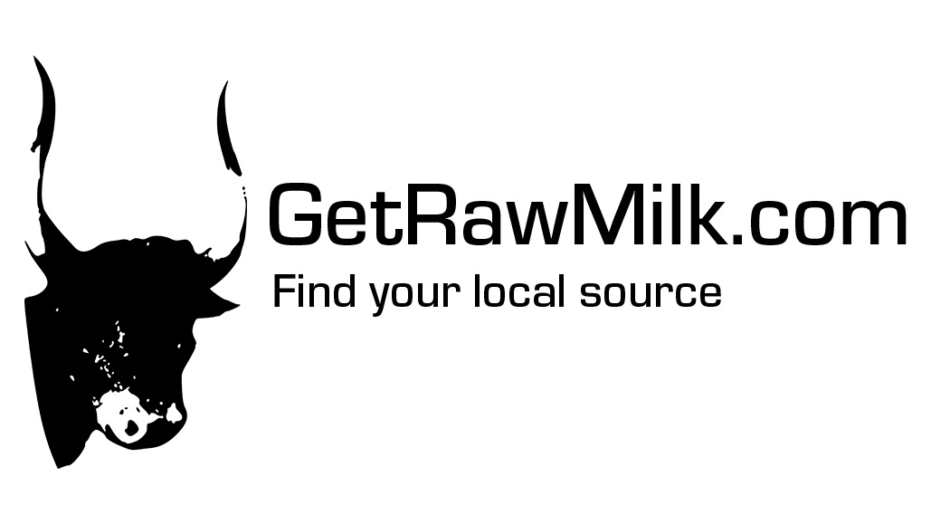 GetRawMilk.com - Black on White