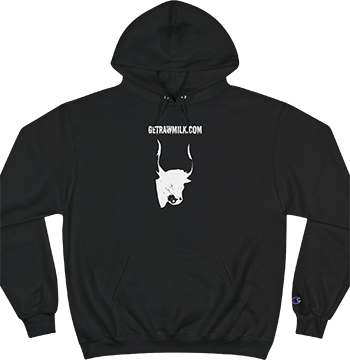 Get Raw Milk Aurochs hoodie